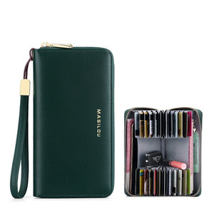 Genuine Leather Wallets Multi-function